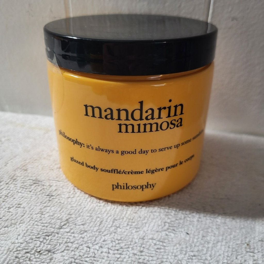 480ml16floz Philosophy Mandarin Mimosa Glazed Body Souffle Cream